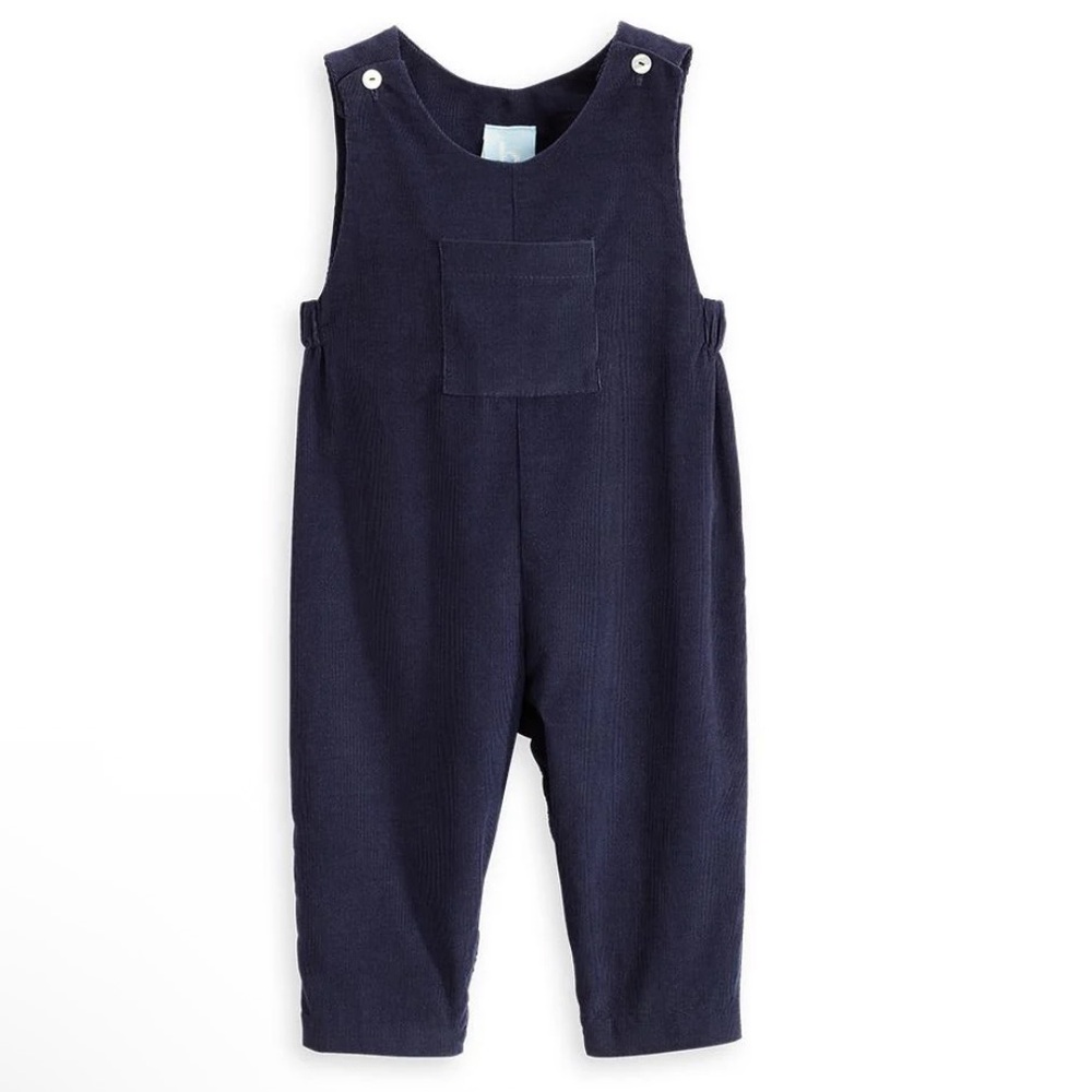 Bella Bliss Navy Corduroy Overalls 2T